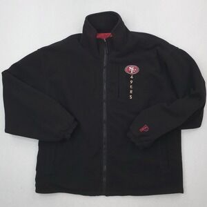 Vintage San Francisco 49ers Jacket Mens Medium Red Reversible Pro Player 90s NFL